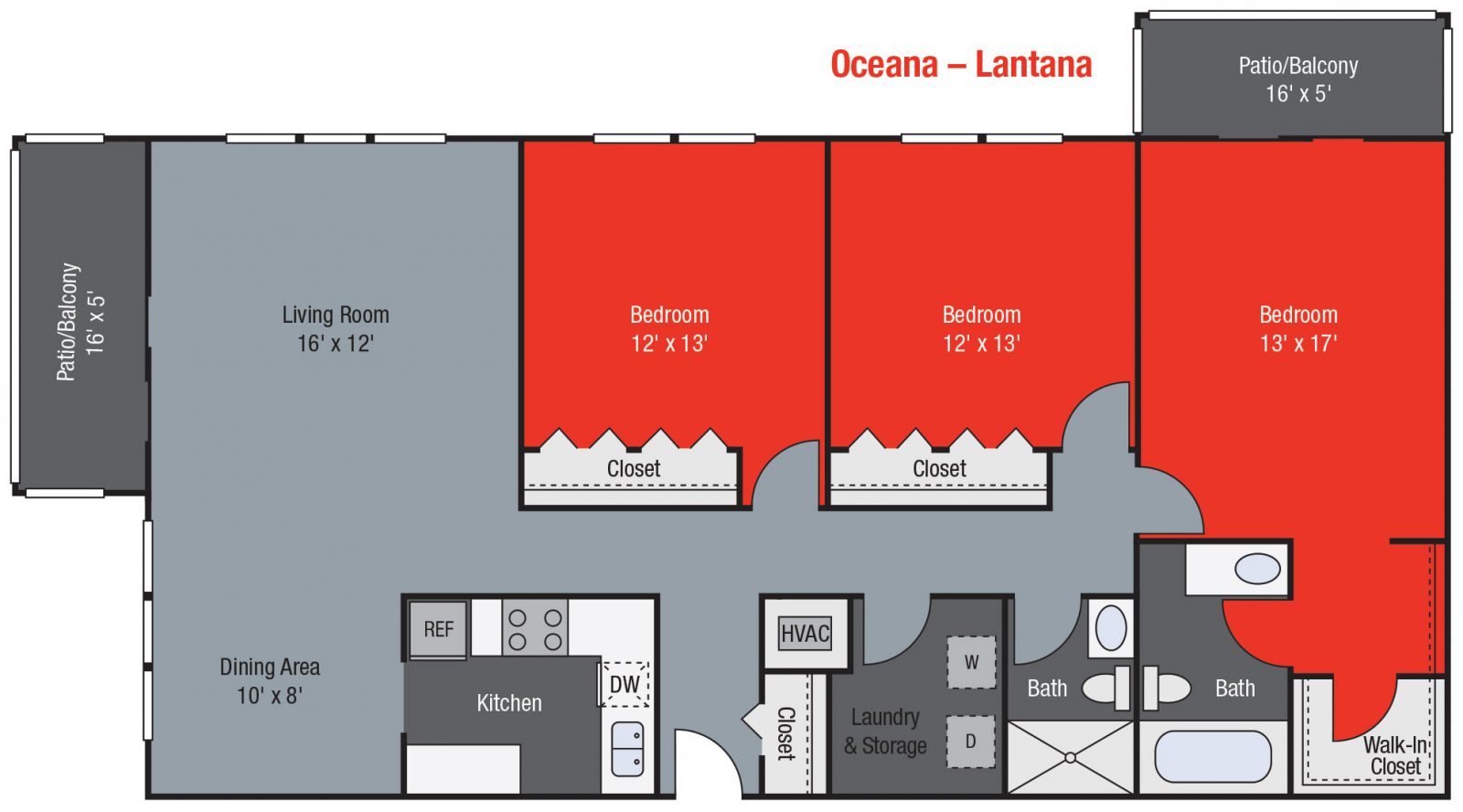 Apartments For Rent TGM Oceana - Lantana 